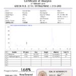 Certificate of Analysis cravingkratom.com - Certificate of Analysis