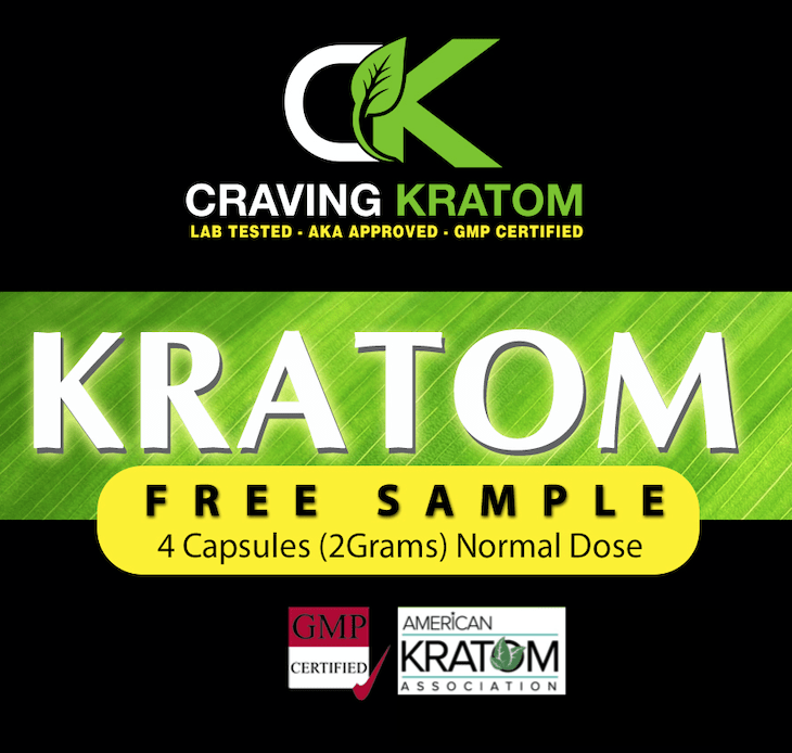 Free Kratom Sample Premium Quality - Craving Kratom